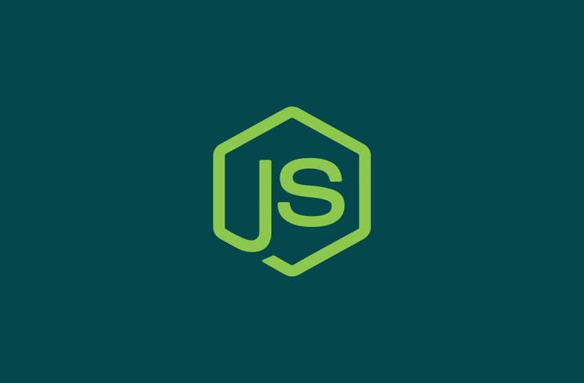 el logo oficial de node js