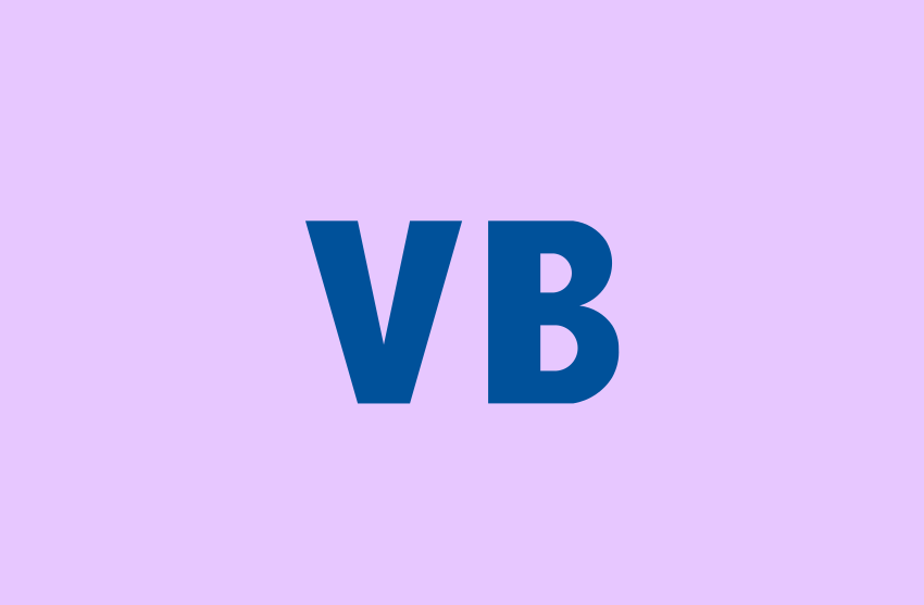 el logo de visual basic